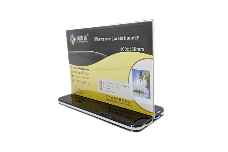 Présentoir carte SJM T-635 Rotating display stand 100 x 150mm