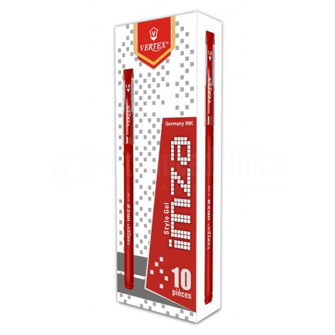 Stylo à Bille VERTEX Imza 1.0mm Rouge