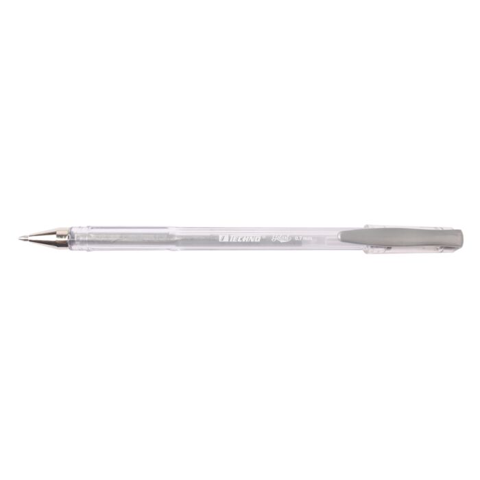 Stylo Gel TECHNO Gelart 0.7 mm Argenté