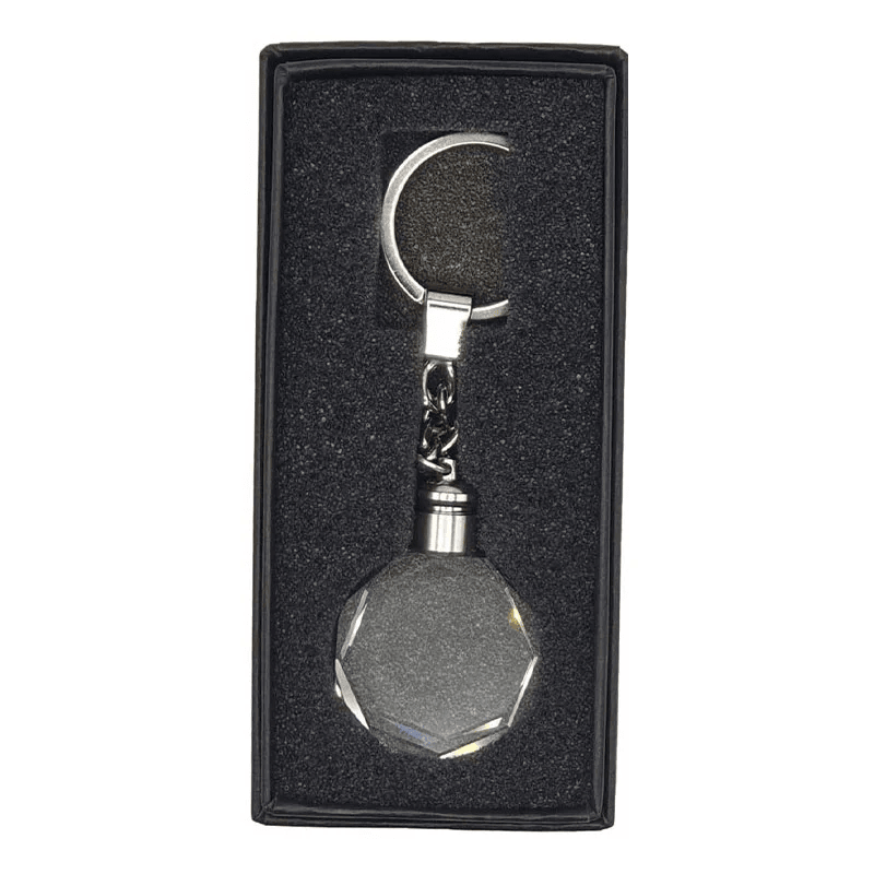 Porte Clé En Crystal Rond