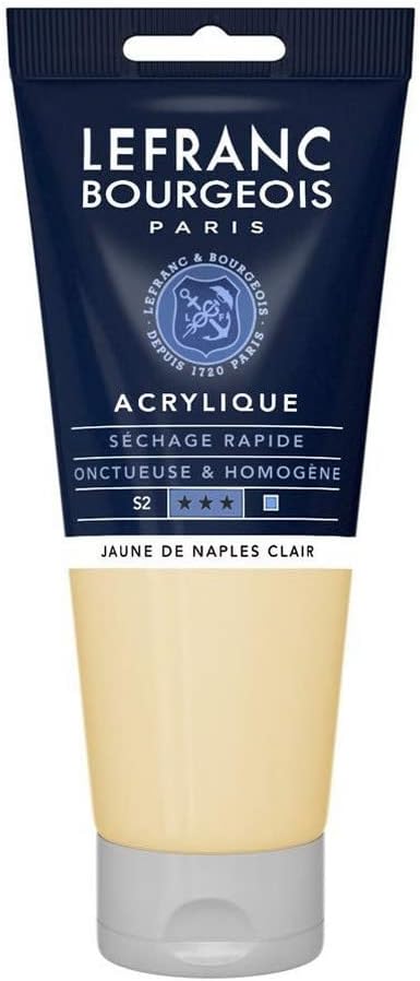 Tube Peinture Acrylique LIQUITEX Basics 118ml Jaune De Naples Imitation