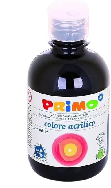 Peinture Gouache PRIMO Haute Qualité 300ml Noir