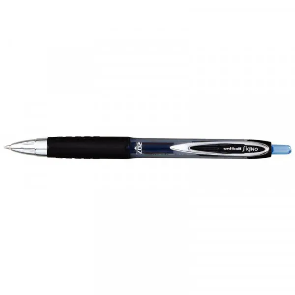 Stylo UNIBALL Signo 207 0.7mm Noir Bleu