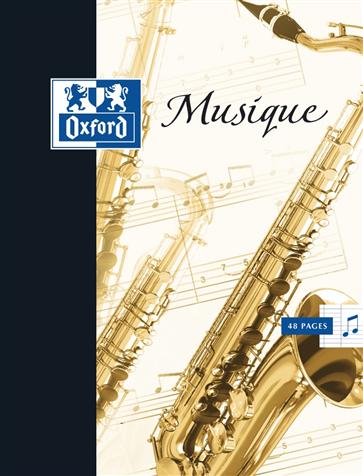 Cahier de Musique OXFORD 288323 17x22cm 48 pages