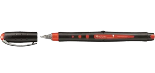 Stylo Roller STABILO Black  Medium 0.5mm Rouge