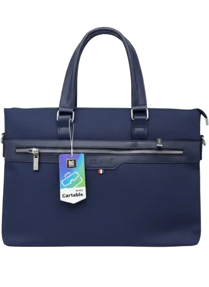 Sac Cartable Pour Femme MOBS En Polyester Bleu CA-0520     