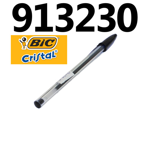 Stylo à Bille BIC Cristal Original 1.0mm Noir