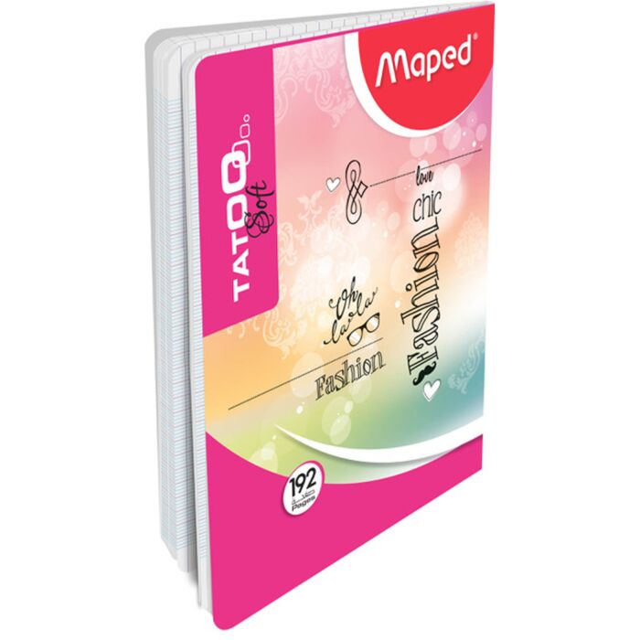 Cahier MAPED Piqué A4 70g Seyes 192 Pages
