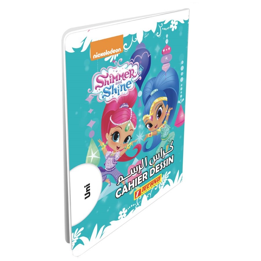 Cahier De Dessin TECHNO Uni 17x22cm 32 Pages