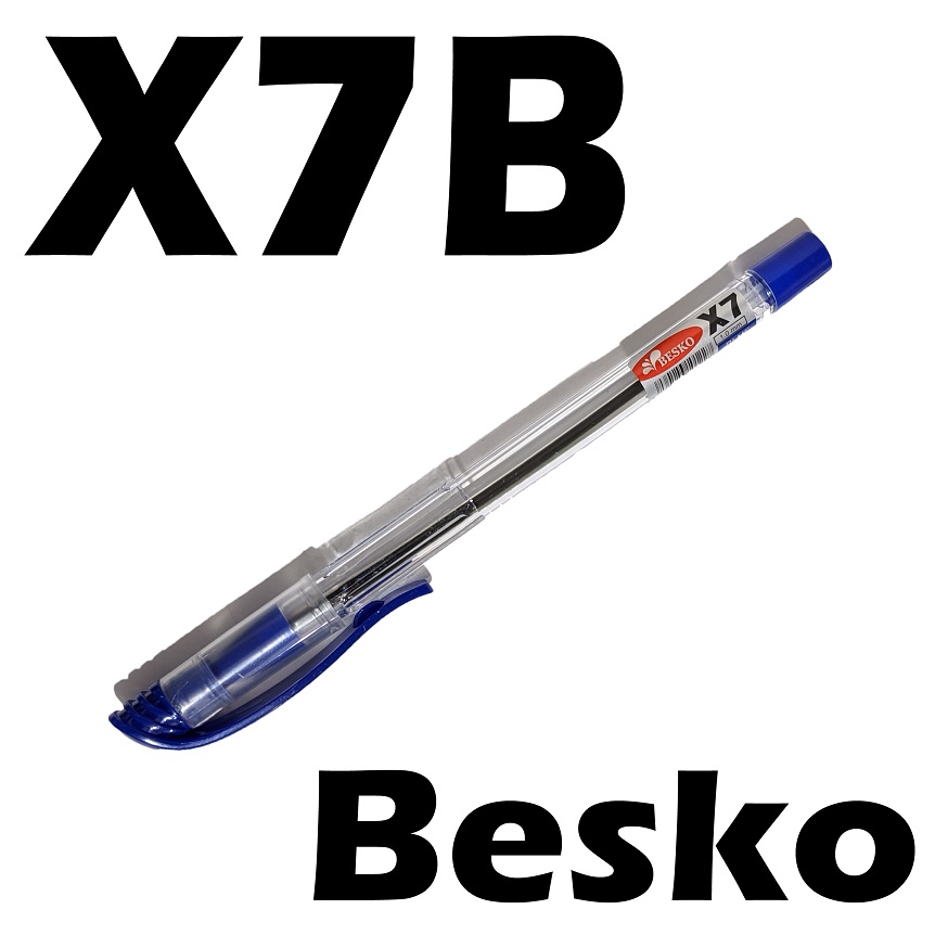 Stylo à Bille BESKO X7 Premium 1.0mm Bleu