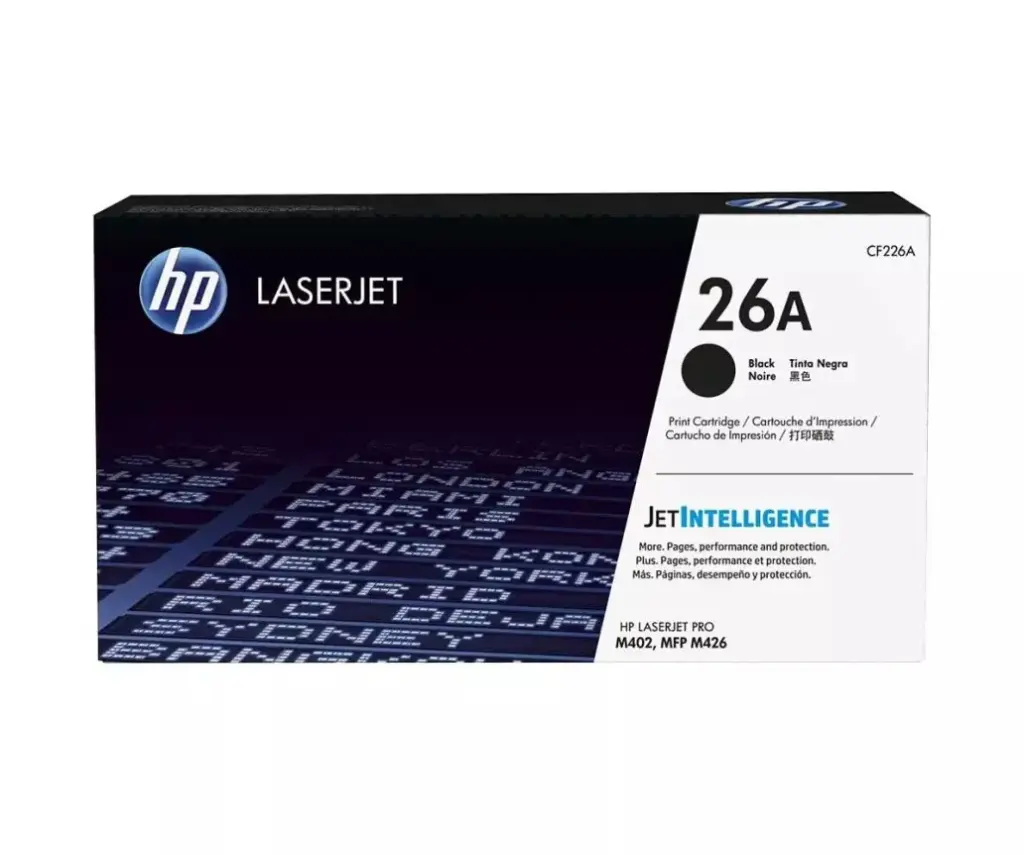 Toner HP 26A Noir Pour Imprimantes LaserJet Pro M402 MFP426 