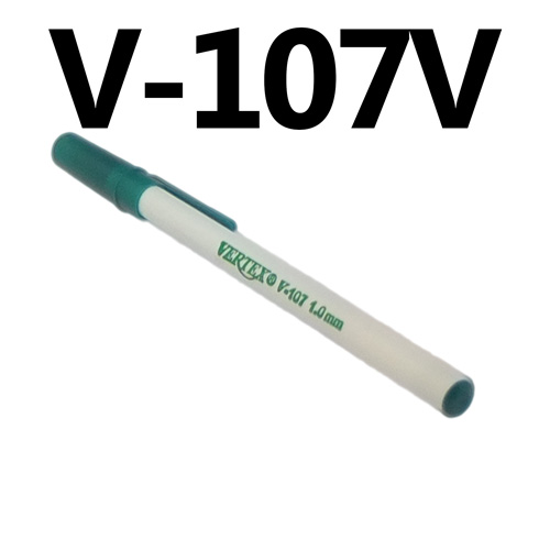 [V-107V] Stylo à Bille VERTEX 107 1.0mm Vert