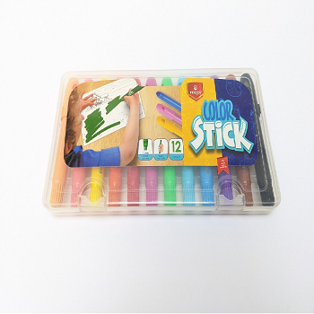 [VS-0439] Crayons De Couleur VERTEX Stick Boite De 12
