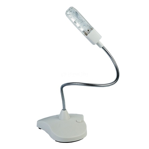 [WF216W] Lampe de Bureau LED Articulée USB Blanc