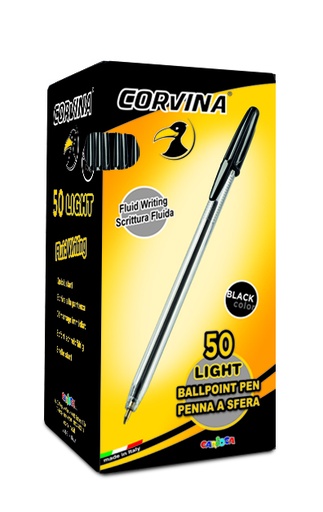 [42723-01/11038] Stylo à Bille CORVINA 1.0mm Noir