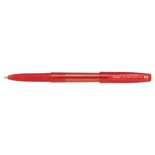 [BPS-GG-M-R] Stylo à Bille PILOT Super Grip G Rouge