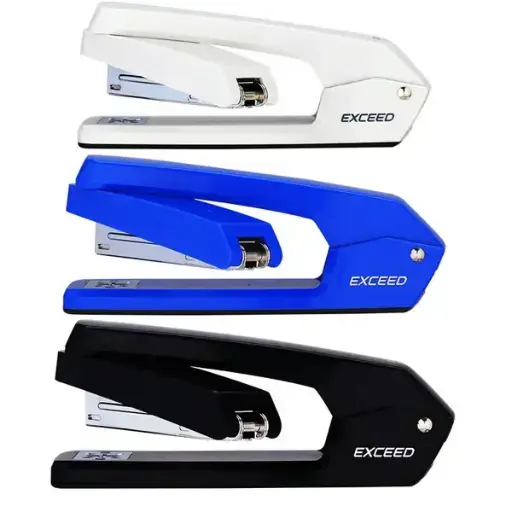 [0434] Agrafeuse de Bureau Rotative DELI  Exceed Half Strip 24/6-26/6 25 Feuilles Multi-Couleur