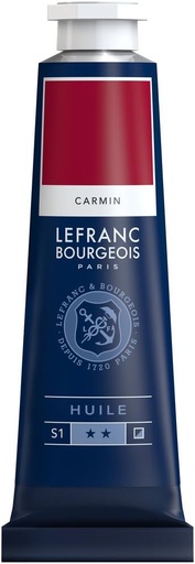 [810014] Tube Peinture à L'huile Fine LEFRANC BOURGEOIS 40ml Carmin