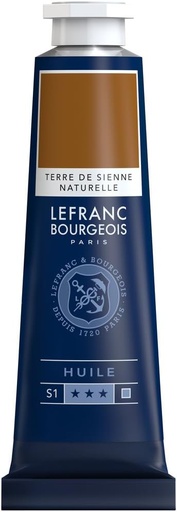 [810036] Tube Peinture à L'huile Fine LEFRANC BOURGEOIS 40ml Terre De Sienne Naturelle