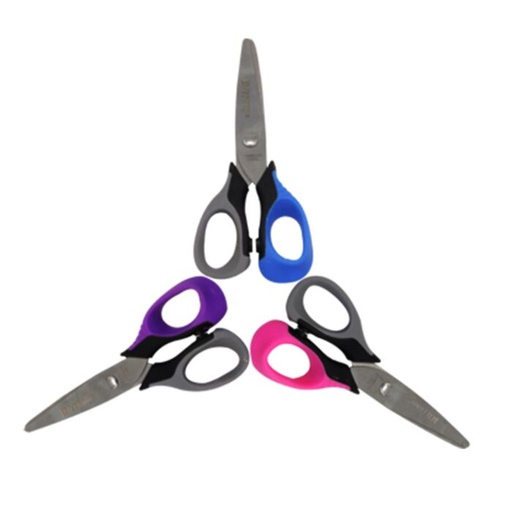 [7068] Ciseaux Ecolier TECHNO Flex 12.7cm Multi-Couleurs