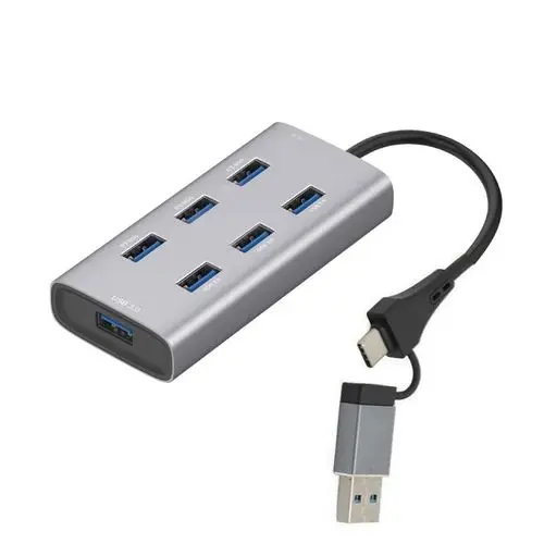 [MT-HB725] HUB 2in1 USB 3.1 7 Ports Avec Support USB Type-C