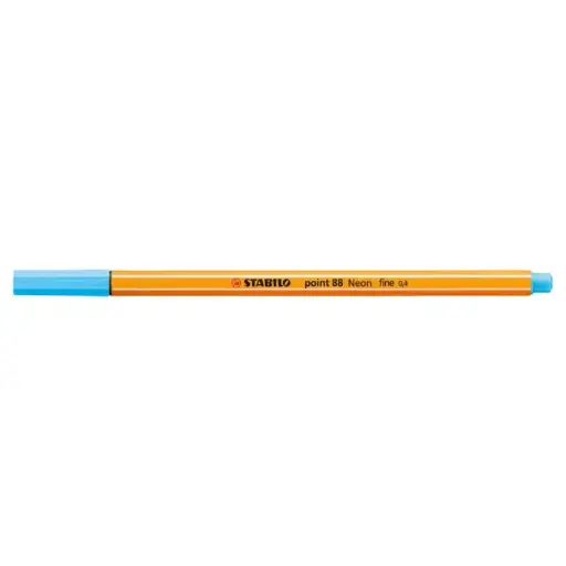 [88/031] Stylo STABILO Pointe 88 Fine Bleu Fluo
