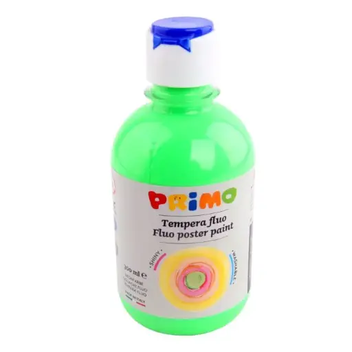 [255TF300610] Peinture Gouache PRIMO Haute Qualité 300ml Vert Fluo