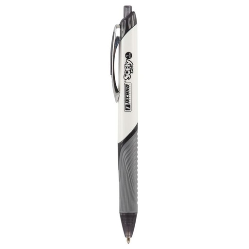 [4672] Stylo Gel TECHNO Softy Rétractable Noir
