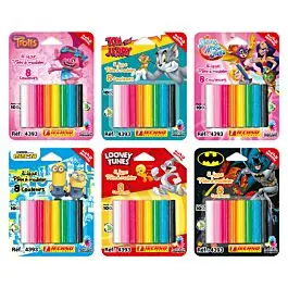 [TCHNO_4393] Pâte à Modeler TECHNO 08 Couleurs Licence