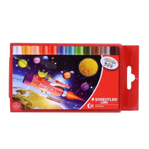 [PACK2/2410LC12] Pack de 2 Boites Crayons de Couleur en Cire STAEDTLER Luna Boite de 12 Mini