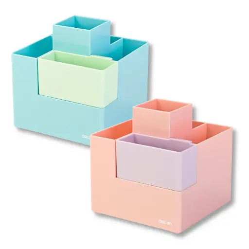 [N023] Porte Stylo Deli Nusign Multi couleurs 83x95mm