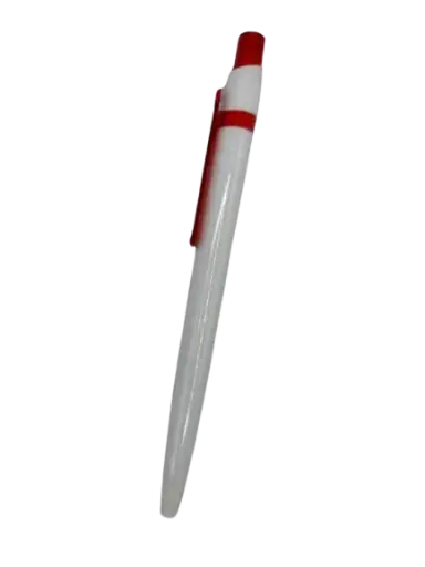 [907/RG] Stylo Sérigraphie Versal Rétractable 907 Blanc et Rouge