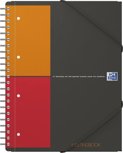 [001702] Cahier Et Chemise OXFORD MeetingBook A4 160 Pages