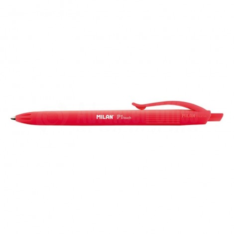 [176512925] Stylo à Bille MILAN P1 touch 1.0mm Rétractable Rouge