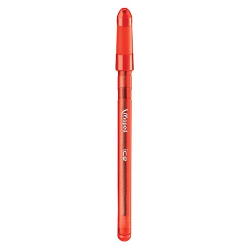 [224432] Stylo à Bille MAPED Ice 1.0mm Rouge