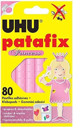 [41710] Colle UHU Patafix Princess 80 Pastilles