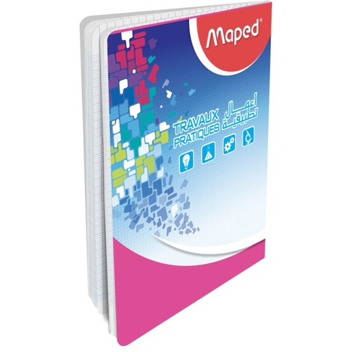 [9051] Cahier TP MAPED A4 Piqué 64 Pages