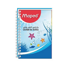 [9295] Cahier à spirales MAPED A4 70g Seyes 192 Pages