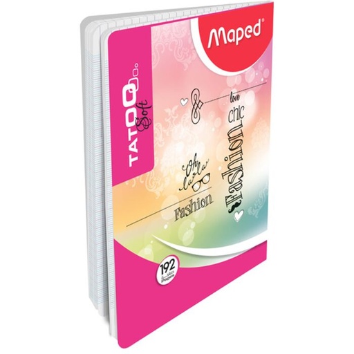 [9339] Cahier MAPED Piqué A4 70g Seyes 192 Pages
