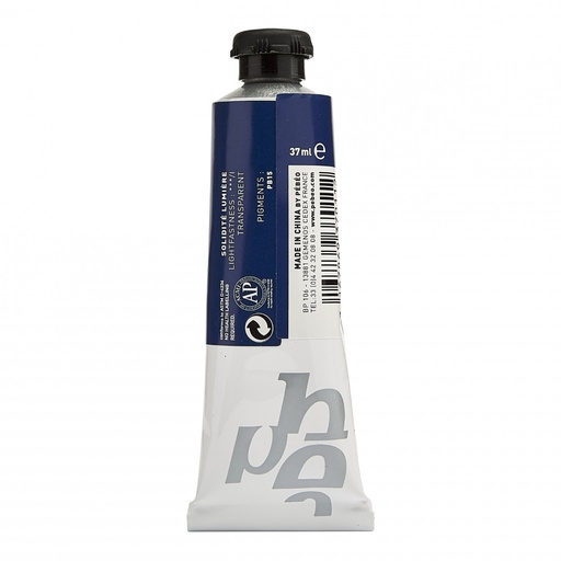 [937011] Tube peinture à huile PEBEO Fine Xl 37 ml Bleu Phtalo Primaire