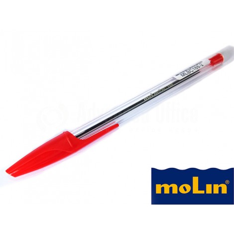 [BC188-50-2] Stylo à Bille MOLIN Rouge