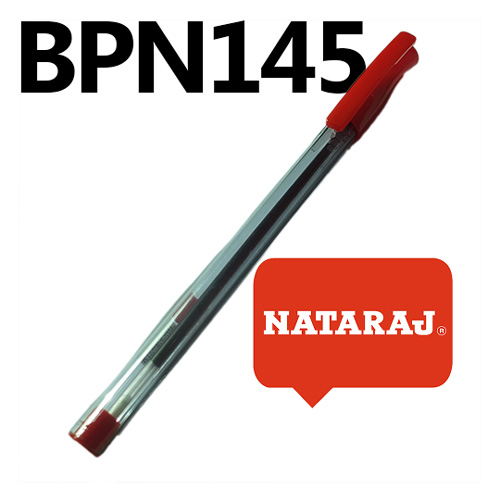 [BPN145] Stylo à Bille NATARAJ Rouge