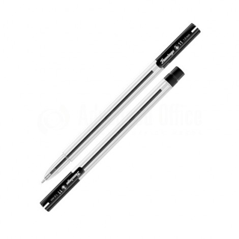 [CL-1710/4794] Stylo à Bille FLAMINGO 1.0mm Noir