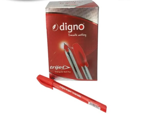 [D2105015/R] Stylo à Bille DIGNO Trijet 1.0mm Rouge