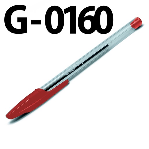 [G-0160] Stylo à Bille GIANT 1.0mm Rouge