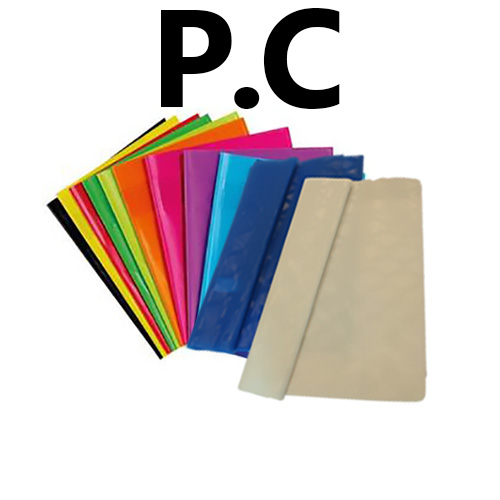 [P.C] Protège Cahier PF Multi-Couleurs