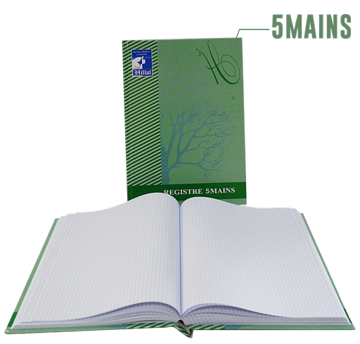 [R5-H] Registre 5 mains EL HILLALR5-H